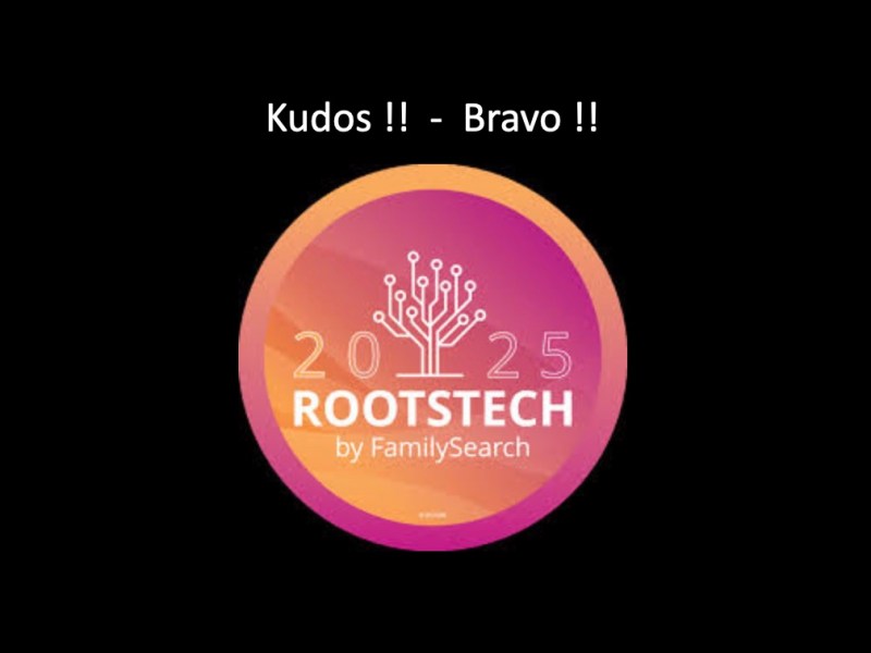 My experience of RootsTech 2025:&nbsp;Fantastic!!