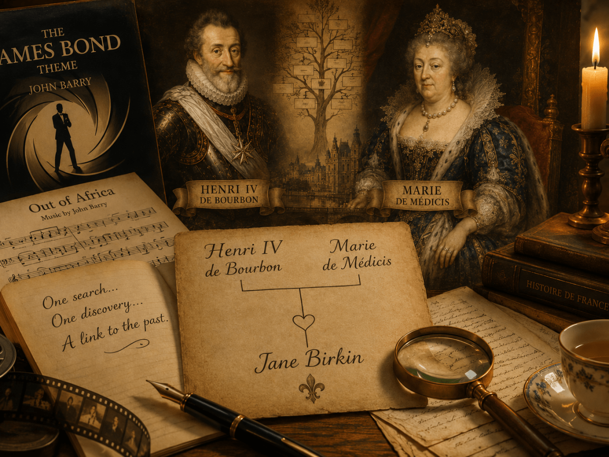 John Barry, Jane Birkin, and a Royal French&nbsp;Lineage