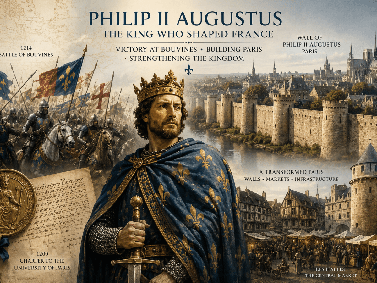 Philip II Augustus — The King Who Transformed Paris and&nbsp;France
