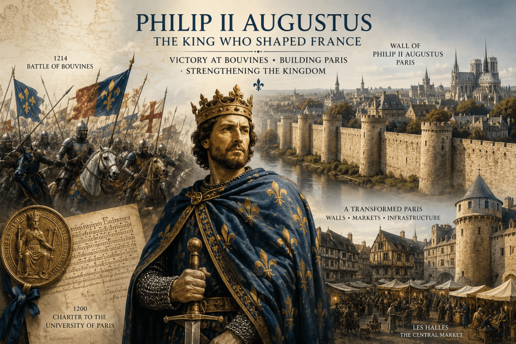 Philip II Augustus — The King Who Transformed Paris and&nbsp;France
