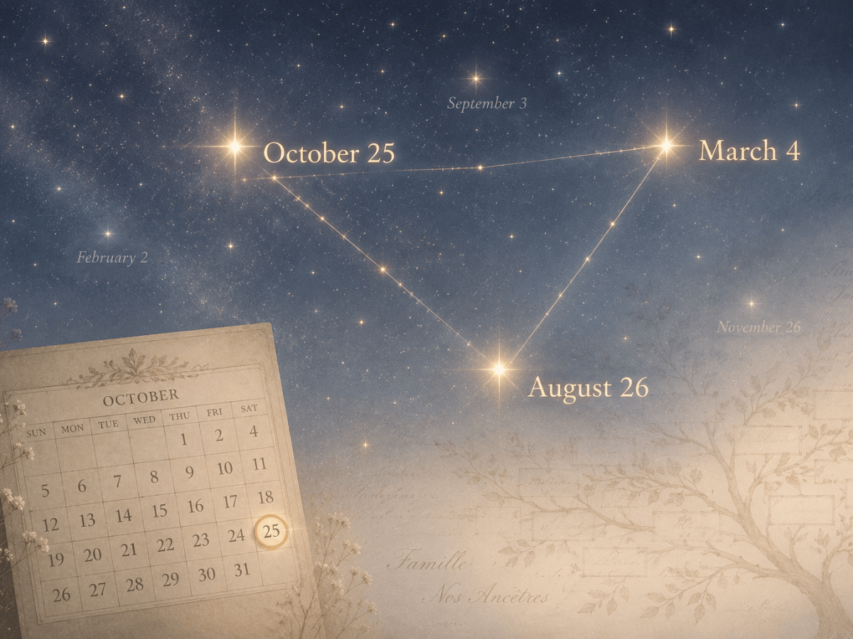 Recurring Dates in a Genealogy: Coincidence? Pattern? or Something&nbsp;more?