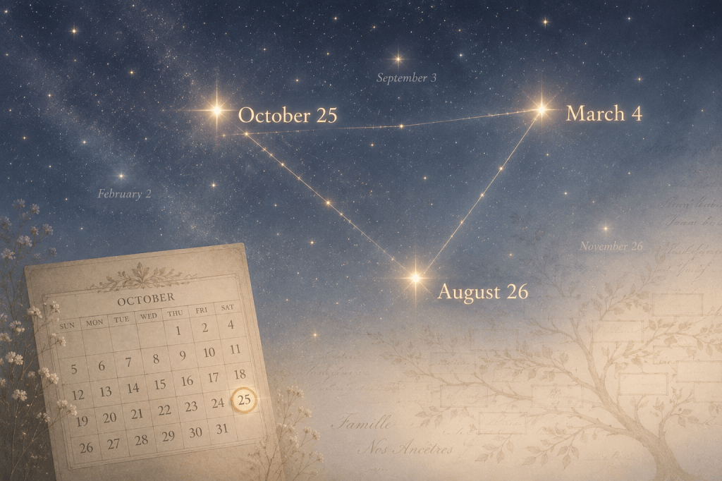 Recurring Dates in a Genealogy: Coincidence? Pattern? or Something&nbsp;more?