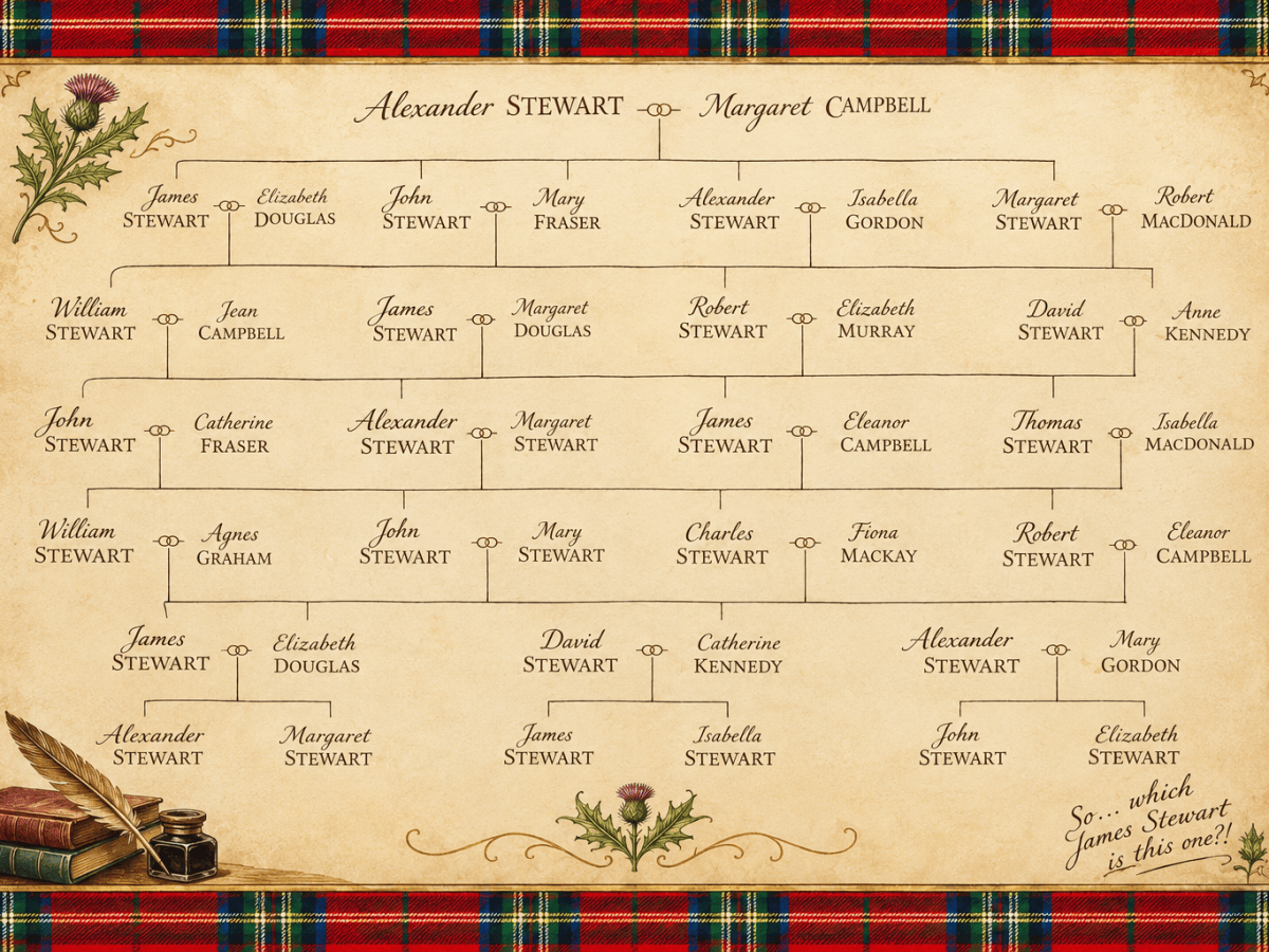 Stewarts Marrying Stewarts: The Joy of Scottish&nbsp;genealogy!